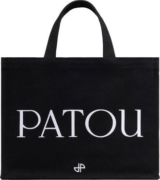 Patou Medium Tote Bag With Logo