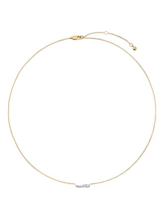 Monica Vinader diamond-embellishment necklaces - Gold