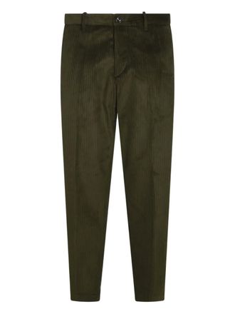 Nine In The Morning corduroy straight-leg trousers - men - Cotton/Elastane - 46 - Green