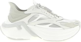 Fendi Grey Logo Sneakers