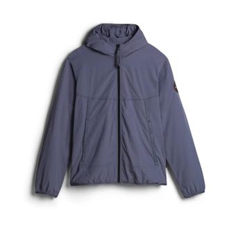 Napapijri Blauwe Grisail Jas met Ritssluiting - Heren - Windbreakers - Blauw - S - Fitness