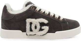 Dolce & Gabbana Black Logo Sneakers
