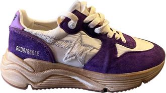 Golden Goose Viola Suede Nylon Sneakers met Sterrenprint - Heren - Sneakers - Veelkleurig - 41 EU - Nylon - Schoenen