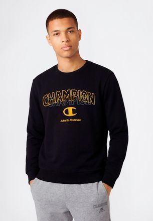 Champion Sweatshirt CHAMPION Graphic Terry Crewneck Sweatshirt, Herren, Gr. XXL, nbk, Obermaterial: 55% Baumwolle, 45% Polyester, normal, Rundhals, Sweatshirts