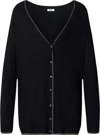 Liu Jo Wf 6083Ms 49I Cardigan - Dames - Vesten - Zwart - XL - Truien & Vesten