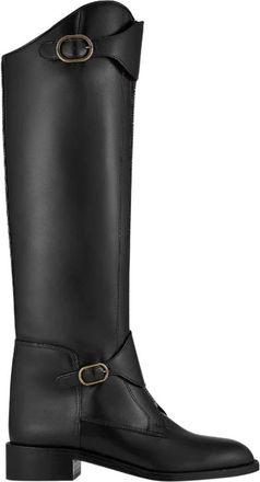 Aquazzura Alex Laars - Dames - Hoge Laarzen - Zwart - 39 EU - Leer - Schoenen