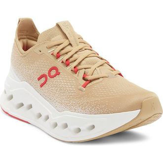 On Cloudsurfer Max Running Sneaker in Chai/Ivory at Nordstrom, Size 11.5