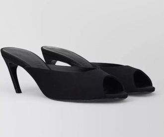 The Attico fabric flat mules