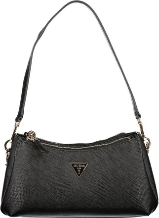 Guess Nero Polyurethane Womens Womens Bag