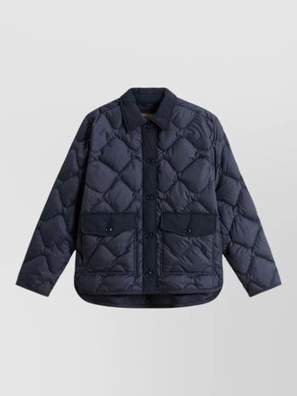 Woolrich nylon blouson jacket long sleeves collar