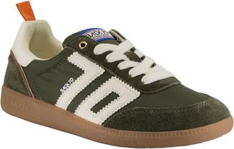 Back70 Womens Ghost Sneakers In Olive Orange Milk