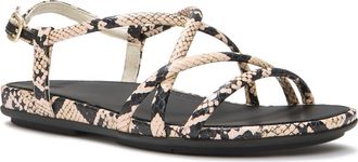 FitFlop Gracie Snake Sandals in Hazy Taupe/black at Nordstrom, Size 5