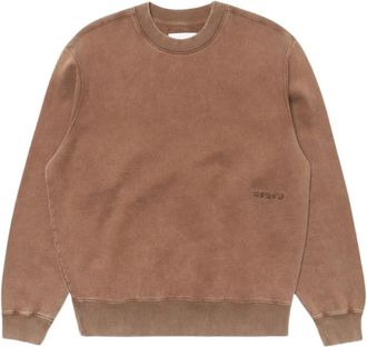 Edwin Felpa Axiom Crew - - Sweatshirts & Hoodies - Uomo - Marrone - M