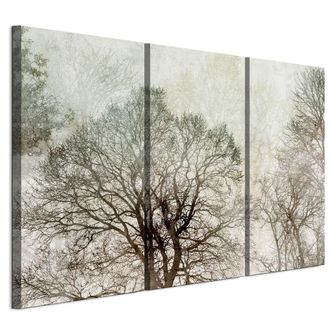 OEM Cuadro Sobre Lienzo Italiano De 90 X 60 Cm, Tr&iacute;ptico - Estilo Modernista - Naturaleza Cuadro Sobre Lienzo Italiano De 120 X 80 Cm, Tr&iacute;ptico - Estilo M