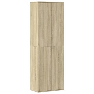 vidaXL Vidaxl - Aparador Alto Madera De Ingenier&iacute;a Roble Sonoma 60x35x180 Cm