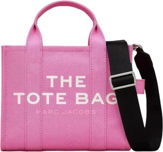 Marc Jacobs Canvas Tote Bag - Dames - Shoppers - Roze - ONE Size - Katoen - Tassen
