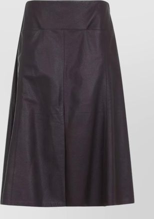 Alaia high waist a line skirt textured
