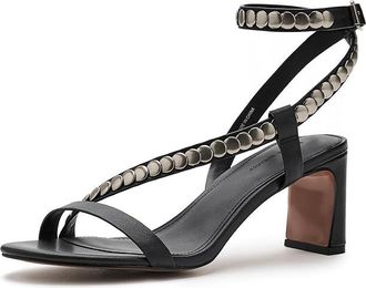 Rebecca Minkoff Catalina Sandals Womens Dress Sandals Black : 8.5 M, Leather