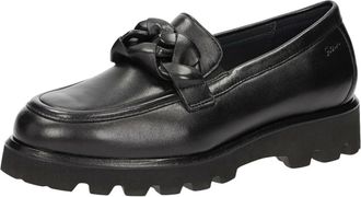 Sioux Slipper - Dames - Schoenen - Zwart - Maat: 38 EU Leer