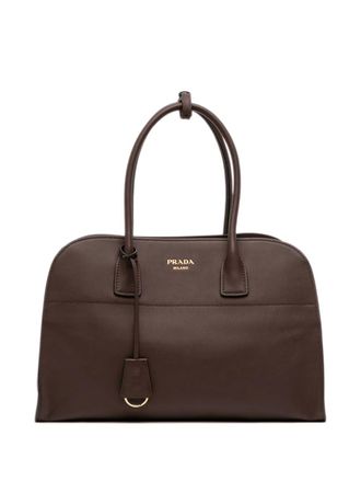 Prada 2013-2025 Large Leather tote bag - Brown