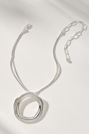 Ettika Open Circle Pendant Necklace