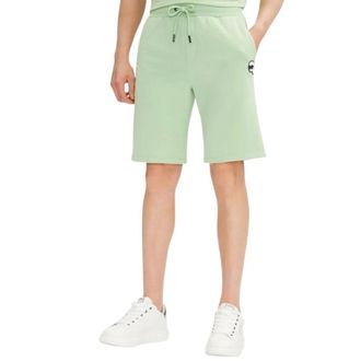 Karl Lagerfeld Korte Broeken, Heren, Groen, L, Katoen, Regular Fit Shorts