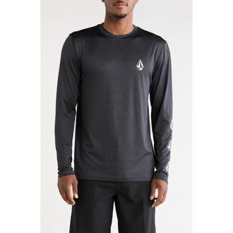 Volcom Deadly Stone Swim T-Shirt in Black at Nordstrom Rack, Size Xx-Large