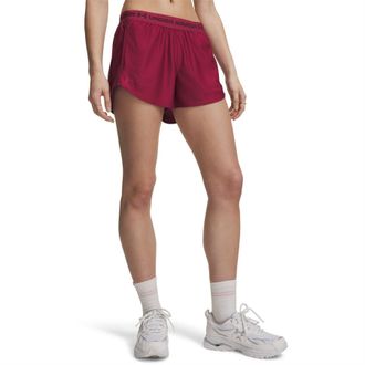 Under Armour Play Up 2-in-1-short voor dames (Claret)