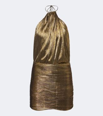 Retrof&ecirc;te Retrof&ecirc;te Lavinia halterneck minidress