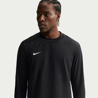 Nike Mens Player Dri-FIT Pullover Crewneck in Black | FZ1366-010