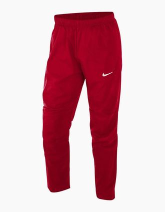 Nike Mens Solid Patterned Slim Track Pants - Red - Size: 32/30/31