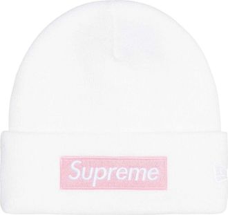 SUPREME FW25 New Era Bo Logo Beanie White FW25BN5-WHITE