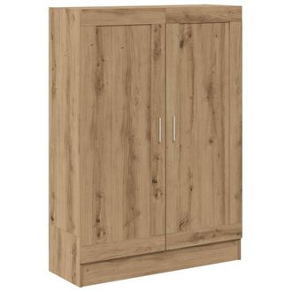 Berkfield Home Book Cabinet Artisan Oak 82.5x30.5x115 cm Engineered Wood in Brown