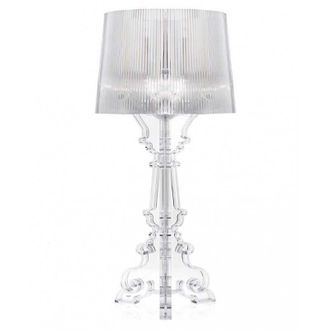 Kartell L&aacute;mpara De Mesa Bourgie Regulable Kartell G9070b4 De Cristal