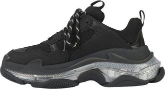 Balenciaga (WMNS) Balenciaga Triple S Sneaker Black Iridescent 544351W2FB21001