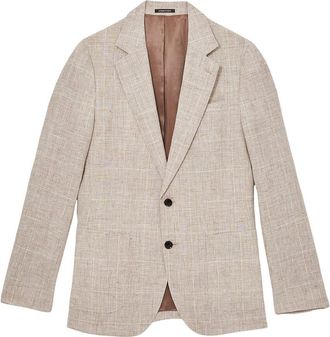 Reiss Ashton Notch Linen Formal Jacket
