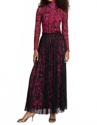 Johnny Was Yolanda Pleated Maxi Skirt In Celebrate