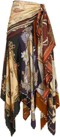 Zimmermann Falda Foulard Valiant - Skirts - Mujer - Multicolor - M