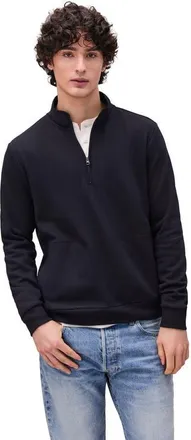 Richer Poorer Inc. The Recycled Fleece Quarter Zip in Black at Nordstrom, Size Xx-Large