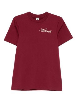 Sporty & Rich Soho T-shirt - Red