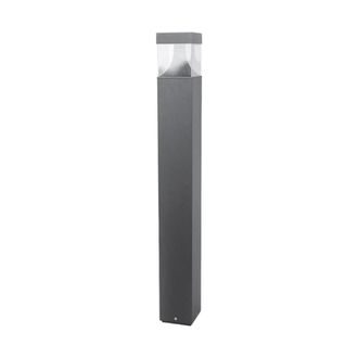 Lucande L&aacute;mpara led para exterior de aluminio negro