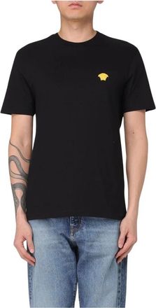 Versace Medusa Logo T-shirt met korte mouwen - Heren - T-shirts - Zwart - S - Tops
