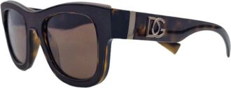 Dolce & Gabbana Zonnebril - Heren - Zonnebrillen - Bruin - ONE Size - Accessoires