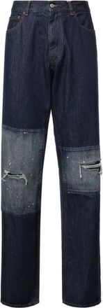 Maison Margiela Straight Jeans - Heren - Regular Fit Jeans - Blauw - W30 - Jeans
