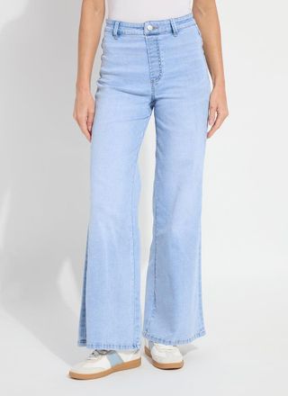 Lyss&eacute; Iris Wide Leg Everyday Denim (30.5 Inseam)