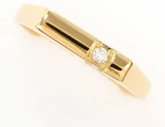 C&A Yellow Gold Yellow Gold (18K) Band Ring (Pre-Owned)