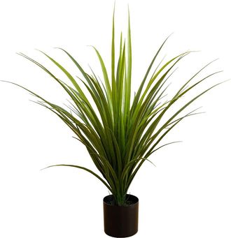 Nearly Natural 2-ft UV Resistant Artificial Grass Plant in Green at Nordstrom