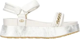 Liu Jo Frida Sandaal in Roomkleur - Dames - Sleehakken - Wit - 39 EU - Schoenen