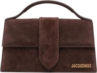 Jacquemus Le Grand Bambino - Dames - Handtassen - Bruin - ONE Size - Leer - Tassen