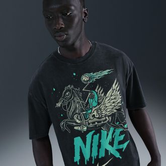Nike Mens Max90 Basketball T-Shirt in Black | HF6199-011